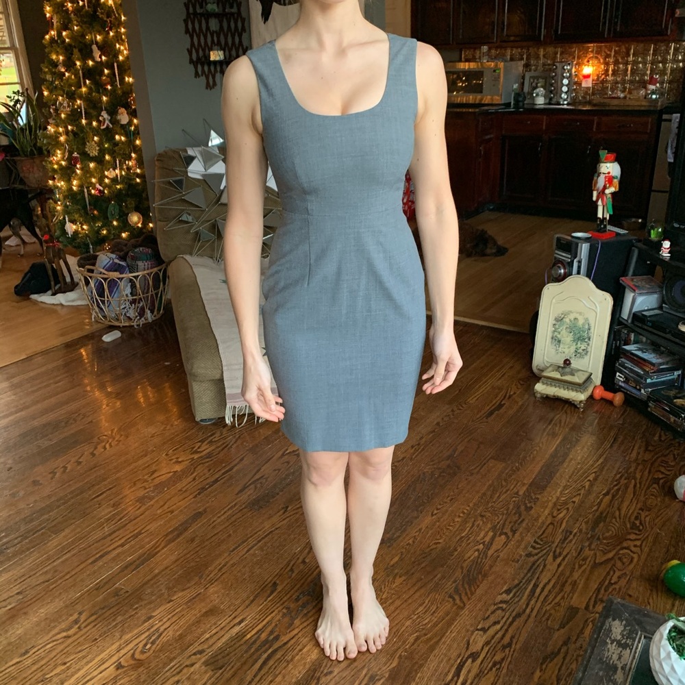Express grey dress